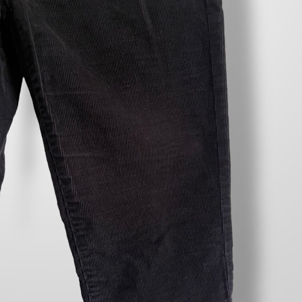 Helmet Lang Mini Corduroy Black Pant - Picture 5 of 9